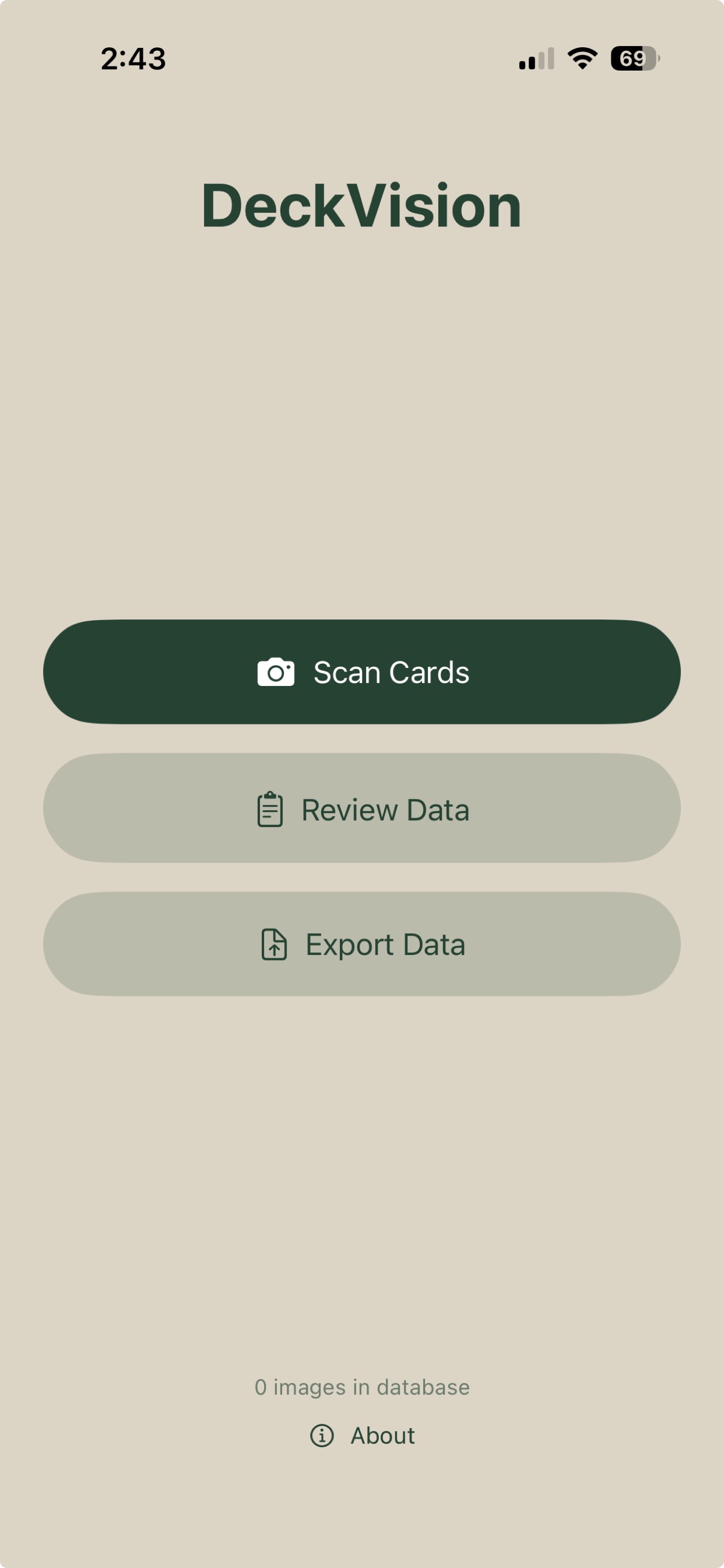 DeckVision — card detection