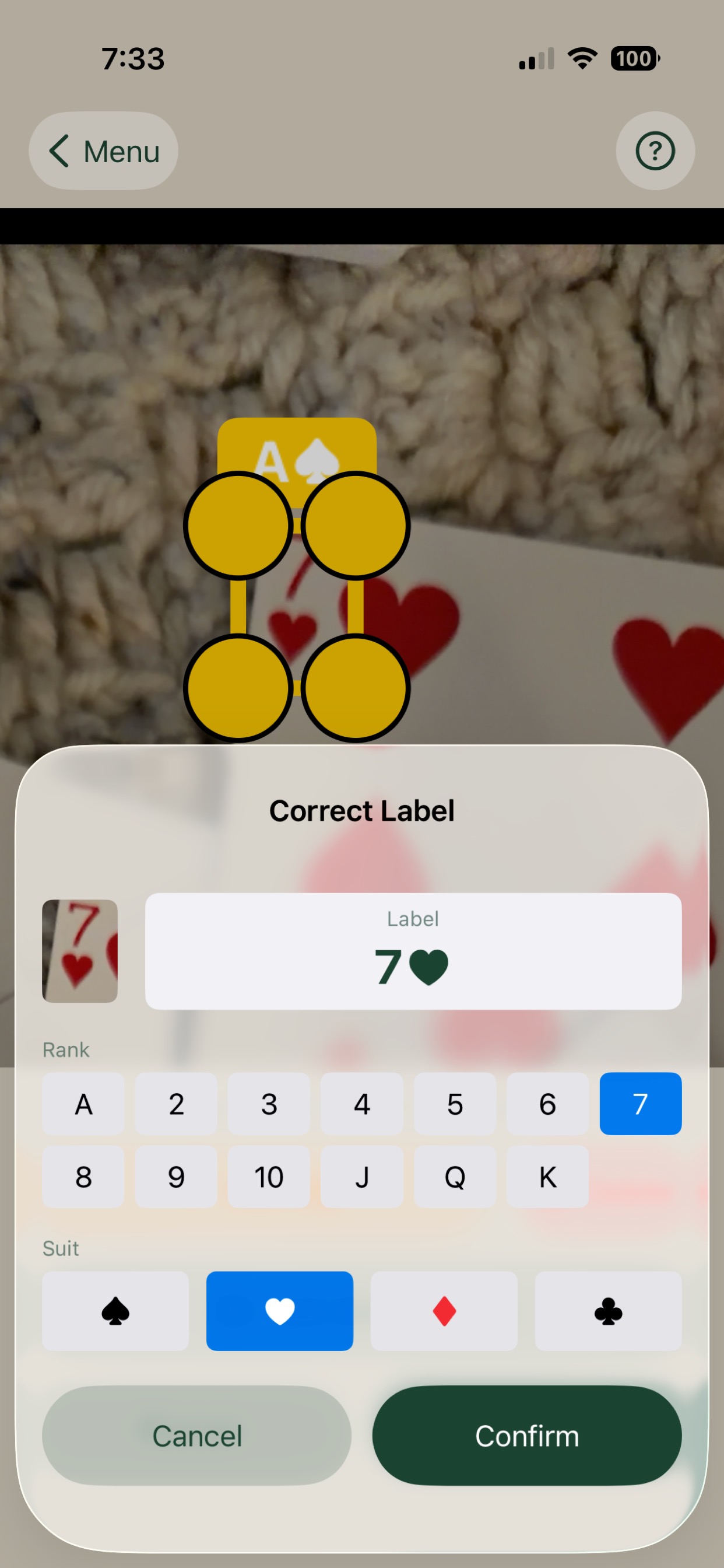 DeckVision — bounding box editor