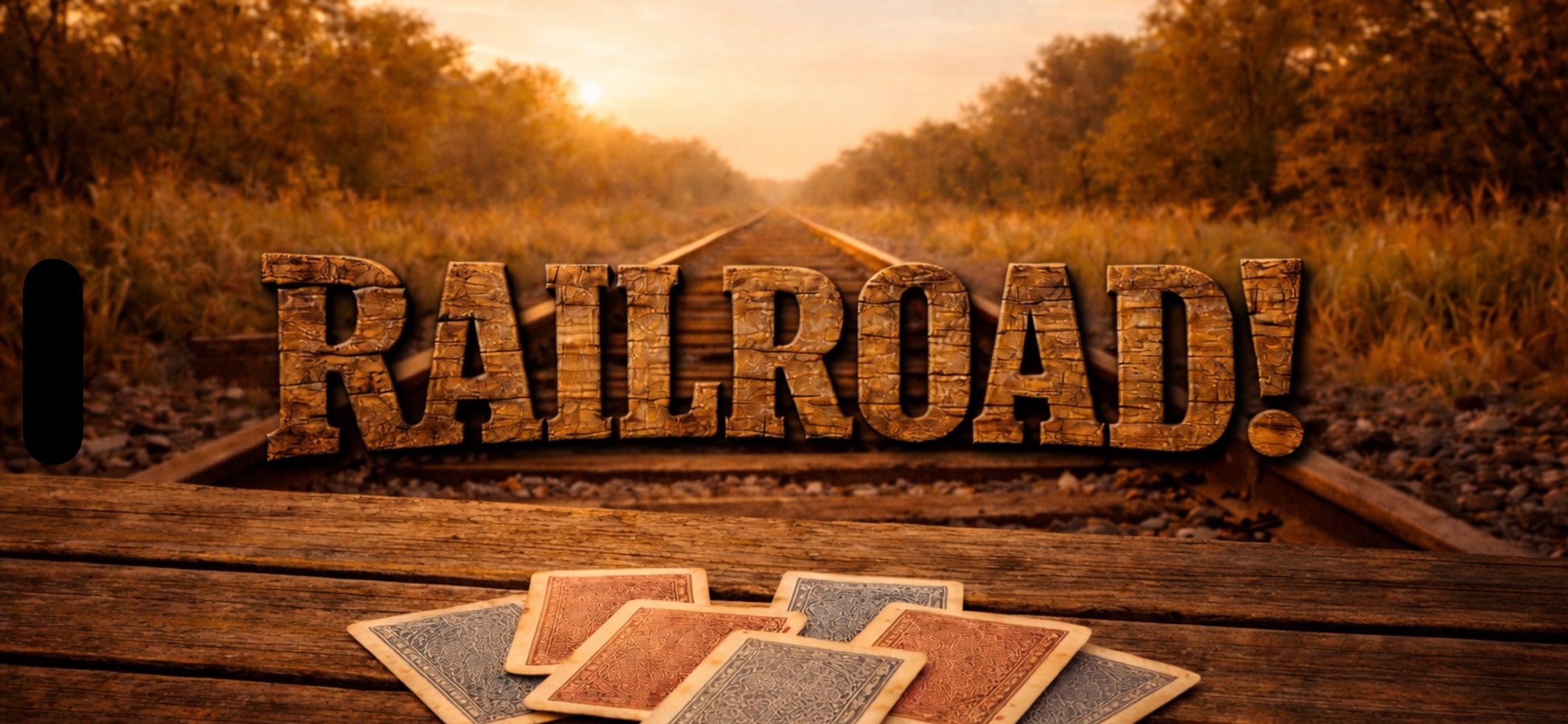 Railroad! Solitaire — title screen